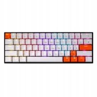 Klawiatura do komputera laptopa MECHANICZNA kolorowa RGB przewodowa