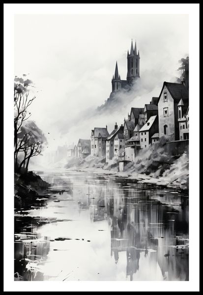 Plakat 56,6x86,4cm Mglisty Refleks zdjęcie 3