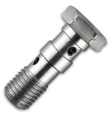 SRi-106 Śruba drożna do oczek Podwójna M10x1.25 nierdzewna INOX banjo