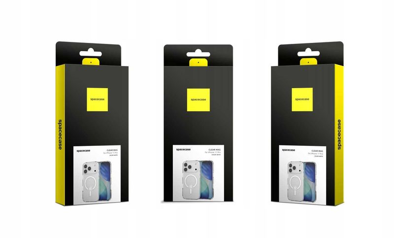 Spacecase Clear Mag Iphone 17 Pro White zdjęcie 11