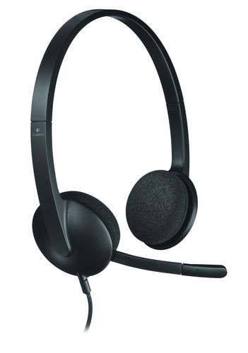 Słuchawki z mikrofonem Logitech H340 na Arena.pl