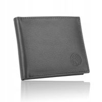 BETLEWSKI skórzany portfel męski mały cienki slim RFID do kieszeni spodni