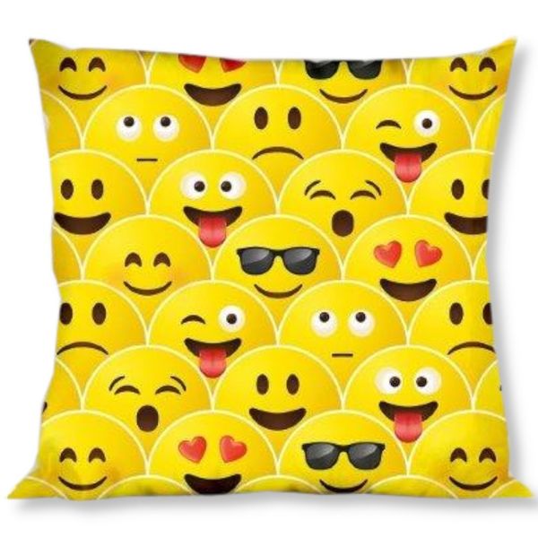 Poszewka Na Poduszkę 40X40 Emotki 018 zdjęcie 4