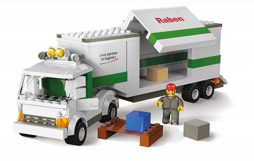 Klocki RABEN 267 elementów Long Truck na Arena.pl
