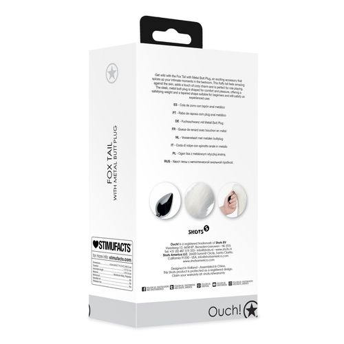 Fox Tail with Metal Butt Plug na Arena.pl