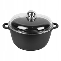 Aluminiowy Garnek z pokrywką do zapiekania 24 cm, 4,0l Maestro MR-4624C
