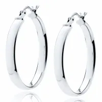 RODOWANE SREBRNE KOLCZYKI KÓŁKA KÓŁECZKA 4MM 3CM RYNIENKI KREOLE KREOLKI