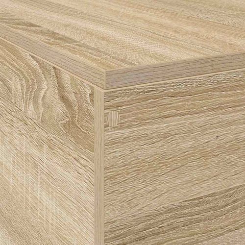 Ramka łóżka z przechowywaniem dąb sonoma 190 x 140 x 31.5 cm na Arena.pl