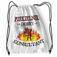 Plecak Dla Konsultanta Sportowy Szkolny Worek Z Nadrukiem Ze Zdjęciem