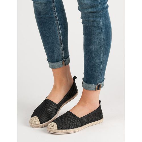 Czarne Tekstylne Espadryle r.41 na Arena.pl