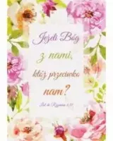 Kartka Składana - Jeżeli Bóg Z Nami
