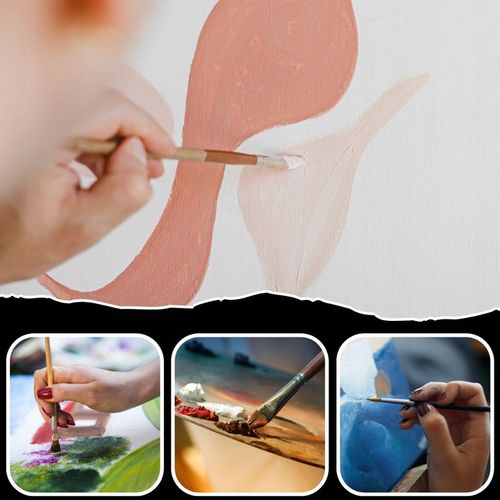 PŁÓTNO MALARSKIE DO MALOWANIA PODOBRAZIE BAWEŁNIANE 10szt 24x30 cm zestaw na Arena.pl