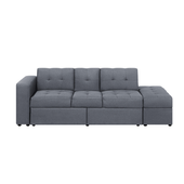 Sofa rozkładana ciemnoszara FALSTER