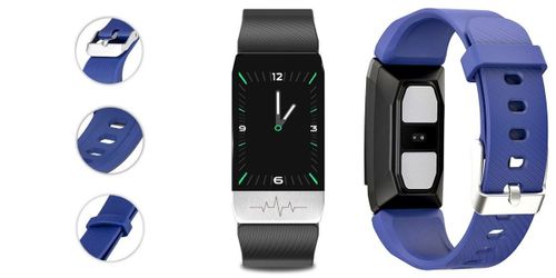 SMARTBAND RUBICON RNCE60 BLACK + Pasek BLUE na Arena.pl