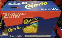 Caprio 2l Pomarańcza - karton