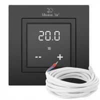 Regulator temperatury Mission Air LCD z dwoma czujnikami 16 A wiszący