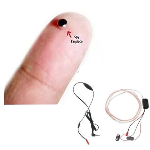 Mini mikro słuchawka na egzamin sesja pętla studia szpiegowska na Arena.pl