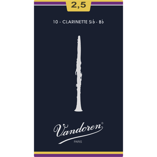 Stroik klarnet Bb 2,5 Vandoren Classic Blue CR1025 1 szt. na Arena.pl