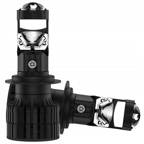 ŻARÓWKI LED H7 FATEEYE PROJECTOR 100% IDEALNE ODCIĘCIE SOCZEWKA FISHEYE na Arena.pl