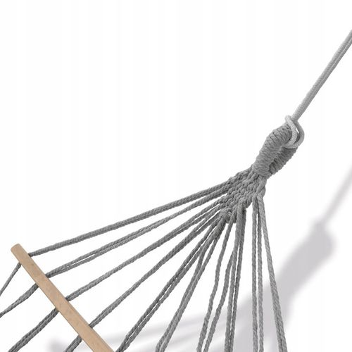 HAMAK OGRODOWY z DRĄŻKIEM fędzle BOHO huśtawka 120kg +TORBA LINY GRATIS na Arena.pl