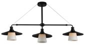 Loft zwis 3x60W E27 czarny