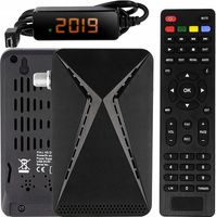 Hd-line OM-26100 mini odbiornik satelitarny, czarny