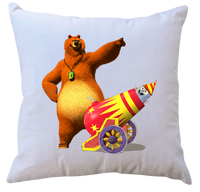 Poduszka Grizzy i Lemingi