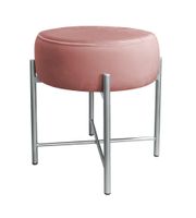 Taboret Pola noga metalowa szara MG58