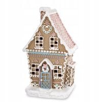 Piernikowy Chatka Domek Świąteczny Chatka Boże Narodzenie Dekoracja Święta