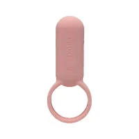 iroha by tenga svr coral pink - wibrujący pierścień silikonowy usb