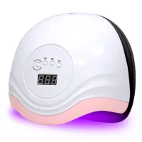 Lampa dual LED UV do paznokci utwardza hybrydy żele 168W MOCNA