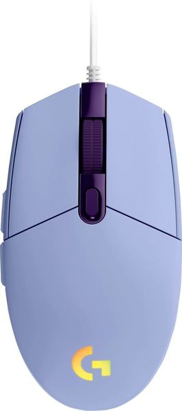 Myszka LOGITECH G102 Lightsync Liliowy 8000 dpi zdjęcie 8