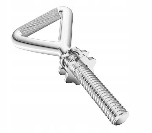 Gryf kettlebell regulowany uchwyt gryf do obciążeń pełny odlew ze stali na Arena.pl