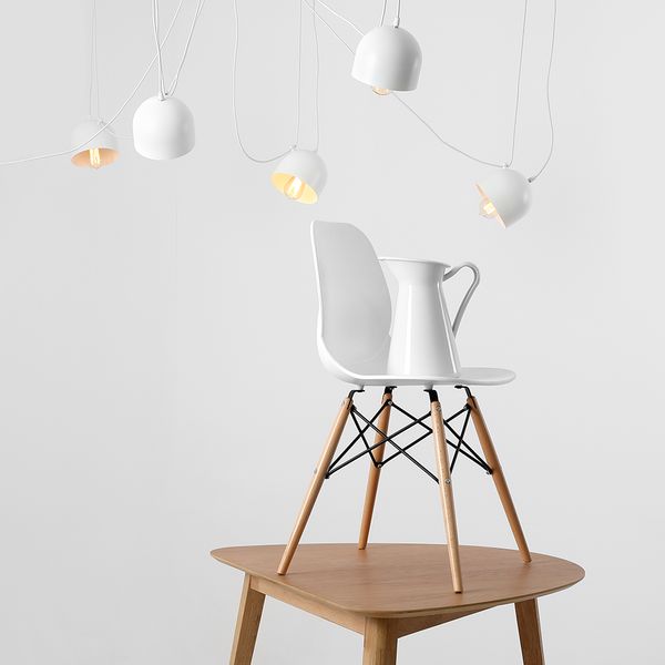 Lampa wisząca POPO 6 – biały zdjęcie 6