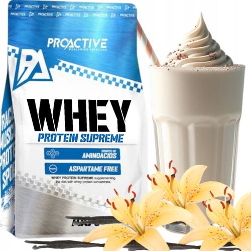 BIAŁKO whey WPC serwatkowe ODŻYWKA białkowa WANILIA ProActive INSTANT 700g na Arena.pl