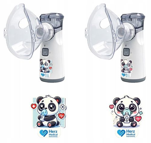 INHALATOR NEBULIZATOR Dla Dzieci i DOROSŁYCH -PRZENOŚNY na Akumulator Cichy na Arena.pl
