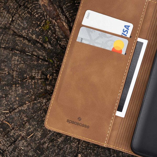 Spacecase Wallet Galaxy S25+ Light Brown zdjęcie 13