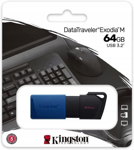 4 x PENDRIVE KINGSTON PAMIĘĆ DTXM USB 3.2 64 GB na Arena.pl