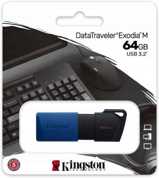 4 x PENDRIVE KINGSTON PAMIĘĆ DTXM USB 3.2 64 GB zdjęcie 3