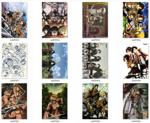 Plakat Attack on Titan Shingeki no Kyojin DO WYBORU na Arena.pl