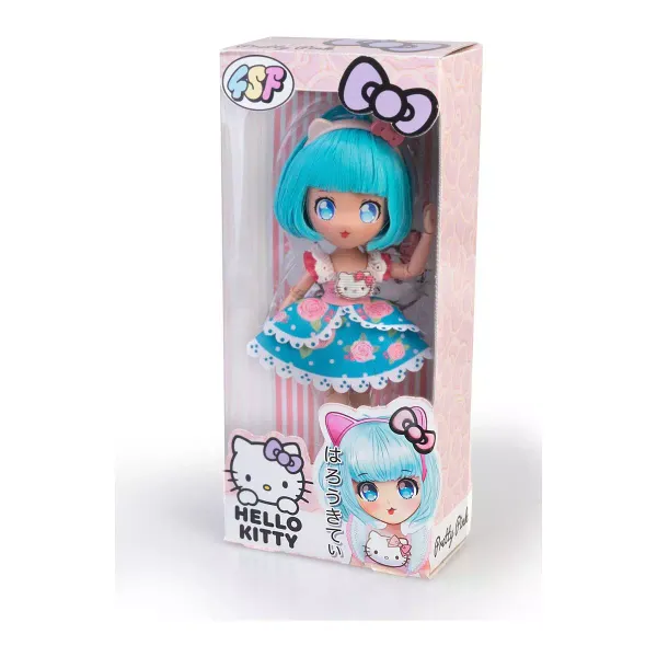MANGA HELLO KITTY Niebieska, lalka, 19.5 cm zdjęcie 1