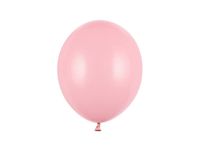 Balony pastelowe różowy dziecięcy strong, 27 cm 100 szt.