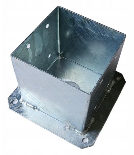 PODSTAWA SŁUPA PRZYKRĘCANA 14x14cm WSPORNIK KOTWA 140x140mm MOCNA GRUBA PL na Arena.pl