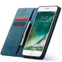 ETUI Z KLAPKĄ SPACECASE WALLET SKÓRZANE PORTFEL DO IPHONE 7/8 PLUS + SZKŁO