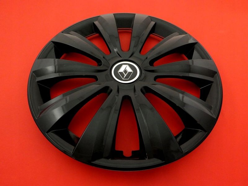 KOŁPAKI 16 RENAULT Clio Fluence Espace CZARNE DLC zdjęcie 3