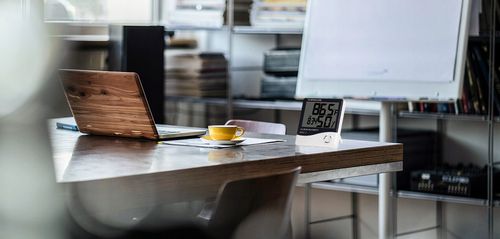 CYFROWY TERMOMETR HIGROMETR PŁASKI BIAŁY 6602 na Arena.pl