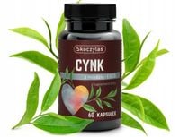 Cynk suplement diety włosy skóra kości Skoczylas 60 kapsułek