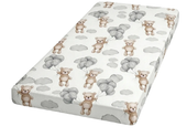 MATERAC PIANKOWY 60x120cm dziecięcy DO ŁÓŻECZKA pokrowiec BAWEŁNA 23
