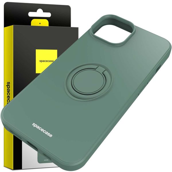 Spacecase Silicone Ring Iphone 14 Dark Green zdjęcie 8