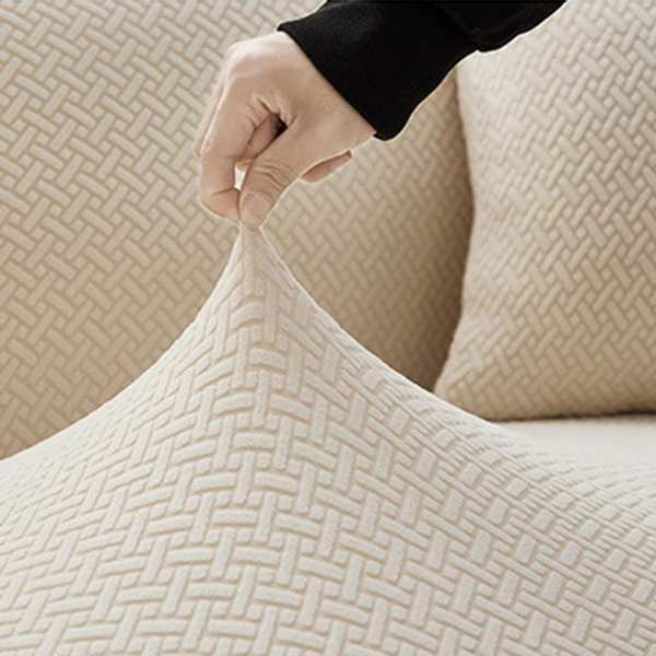 POKROWIEC NA KANAPĘ SOFĘ NAROŻNIK ELASTYCZNY ŻAKARD JODEŁKA 235-300 zdjęcie 6